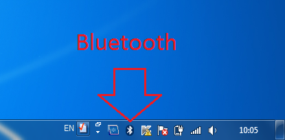 אם אין סימנים במקלדת או לידו, אולי Bluetooth מופעלת באופן תכנותי