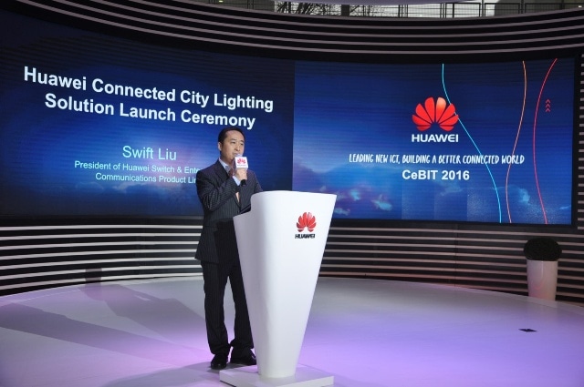 Приветственное слово Свифта Ли, президента линейки коммутаторов и корпоративных коммуникаций Huawei